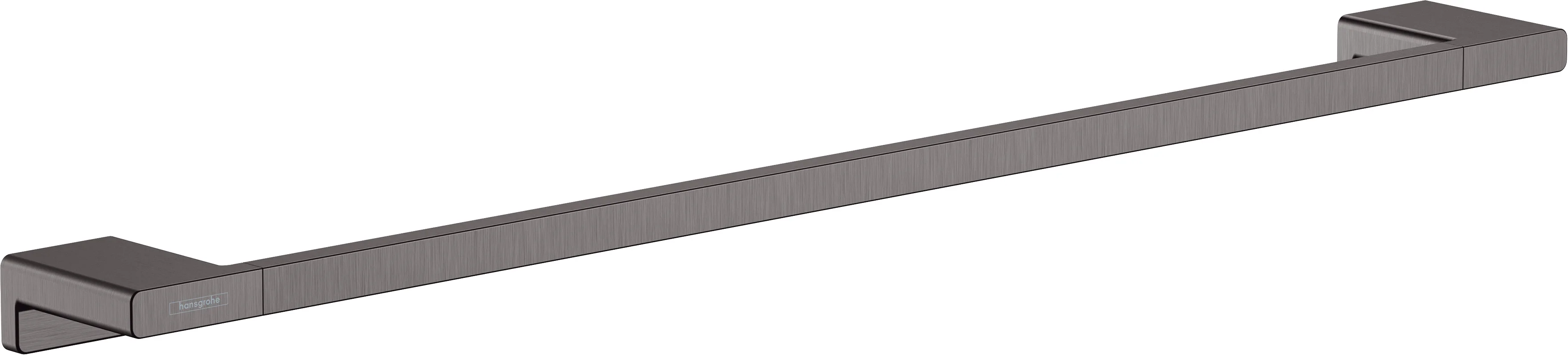 Hansgrohe AddStoris Q Badetuchhalter Brushed Black Chrome, 648 mm Länge, verdeckte Befestigung Hansgrohe AddStoris Q Badetuchhalter Brushed Black Chrome, 648 mm Länge, verdeckte Befestigung