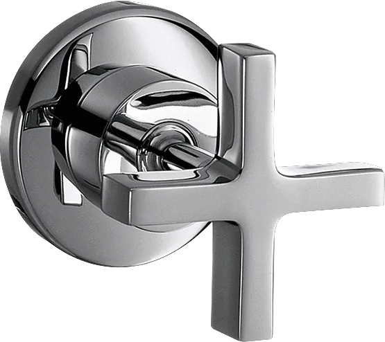 Hansgrohe AXOR Citterio Absperrventil Unterputz mit Kreuzgriff, Chrom Farbe: Chrom Hansgrohe AXOR Citterio Absperrventil Unterputz mit Kreuzgriff, Chrom Farbe: Chrom
