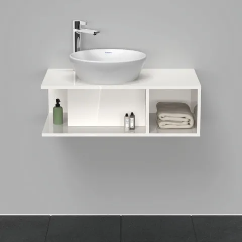 Duravit Waschtischunterschrank wandhängend „D-Neo“ 80 × 26 × 48 cm Weiß Hochglanz Duravit Waschtischunterschrank wandhängend „D-Neo“ 80 × 26 × 48 cm Weiß Hochglanz