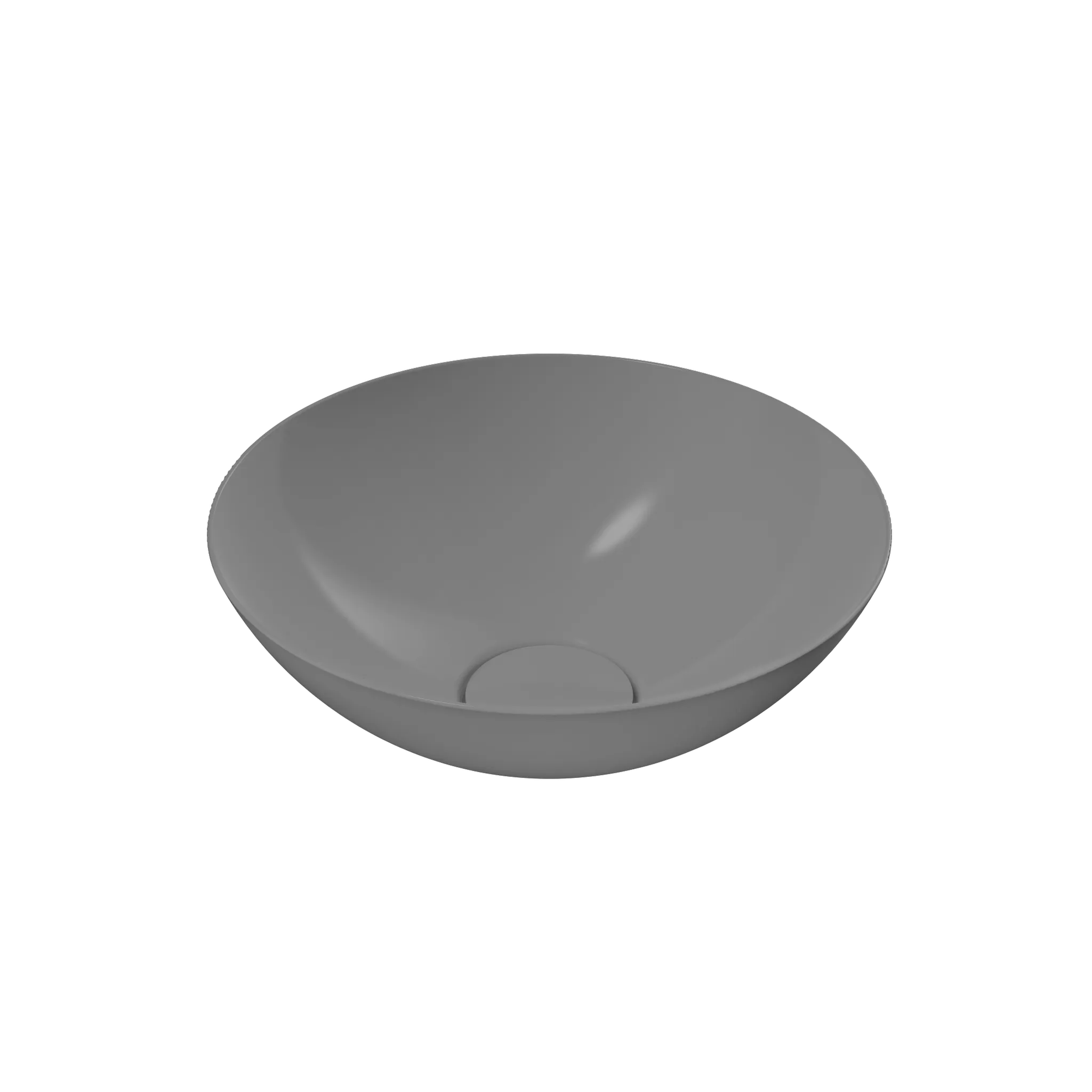 Waschtischschale ⌀ 30 × 12 cm in cool grey 30, mit Perl-Effekt Waschtischschale ⌀ 30 × 12 cm in cool grey 30, mit Perl-Effekt