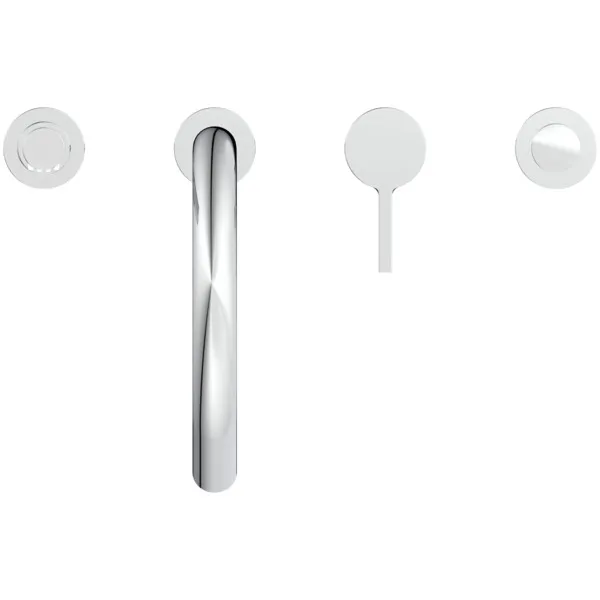 Ideal Standard Joy Armaturen, 4-Loch Wannenrandarmatur JOY, Auslauf, Stab-Handbrause und Umsteller, Chrom Ideal Standard Joy Armaturen, 4-Loch Wannenrandarmatur JOY, Auslauf, Stab-Handbrause und Umsteller, Chrom