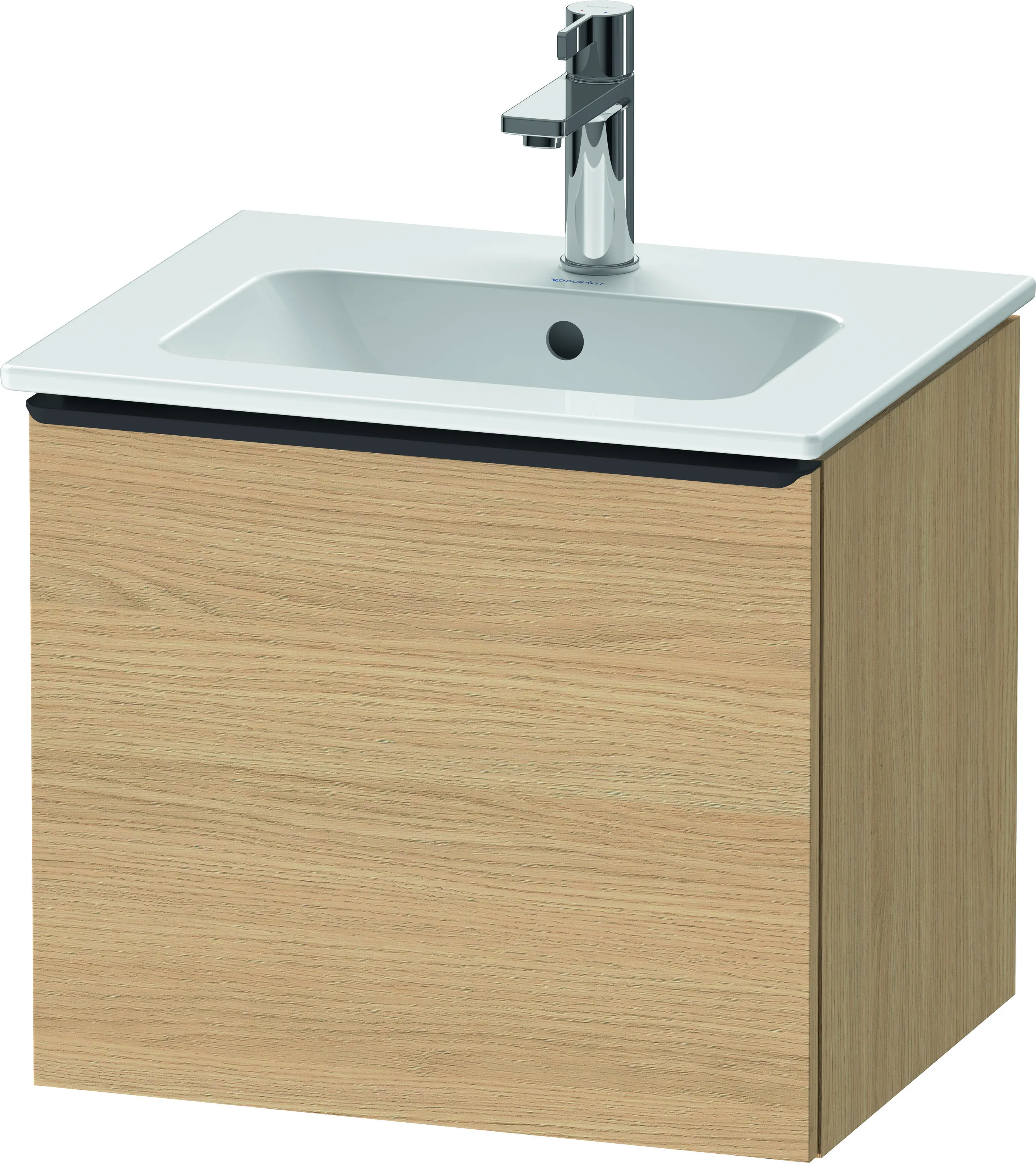 Duravit Waschtischunterschrank wandhängend „D-Neo“ 51 × 44 × 40,2 cm Eiche Natur