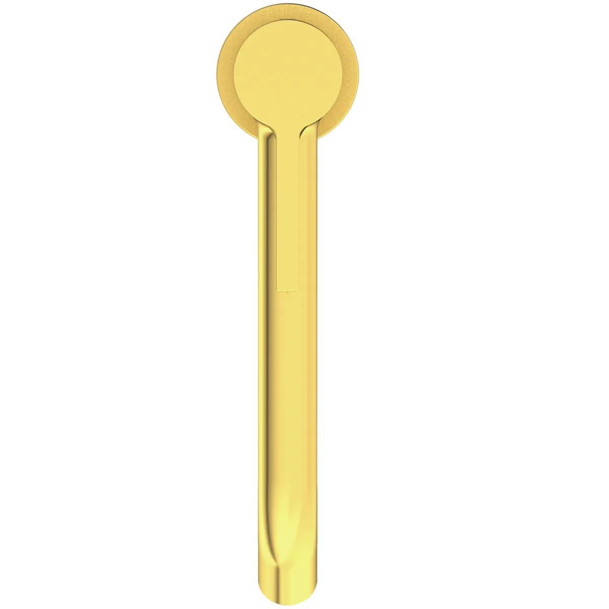 Waschtischarmatur Joy, mit verlängertem Sockel, ohne Ablaufgarnitur, Ausladung 170mm, Brushed Gold Waschtischarmatur Joy, mit verlängertem Sockel, ohne Ablaufgarnitur, Ausladung 170mm, Brushed Gold