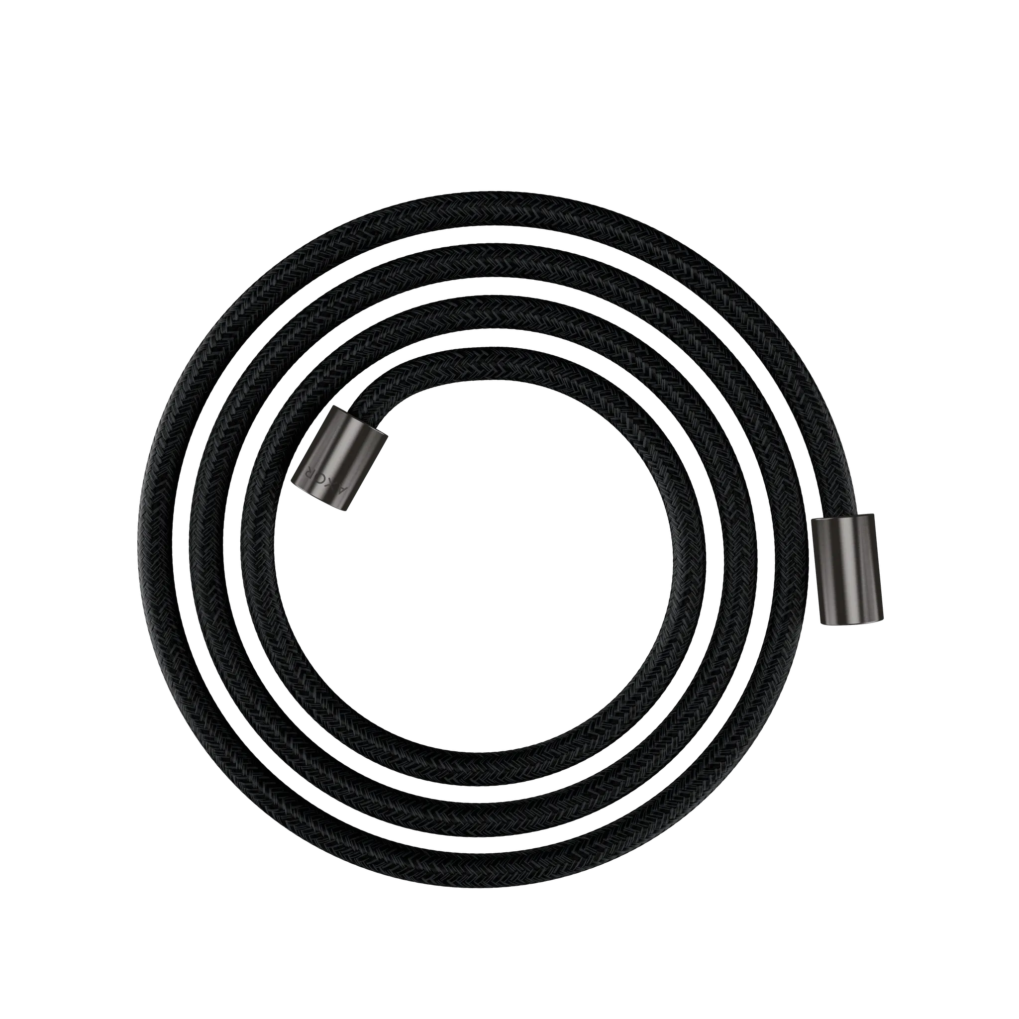 Hansgrohe AXOR ShowerSolutions Textilbrauseschlauch 2 m, Brushed Black Chrome
