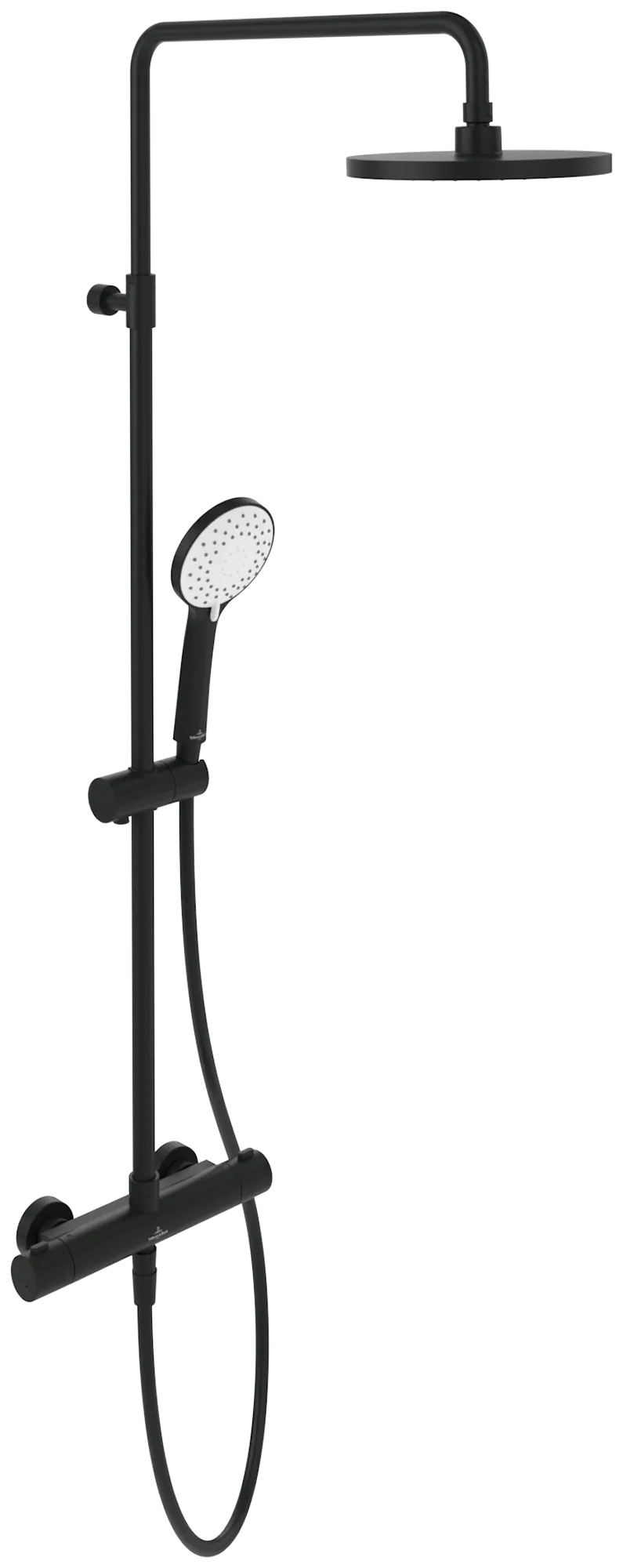 Gleitstangekombination TVS10900200061, Befestigung verdeckt 57,6 cm in Matt Black Gleitstangekombination TVS10900200061, Befestigung verdeckt 57,6 cm in Matt Black