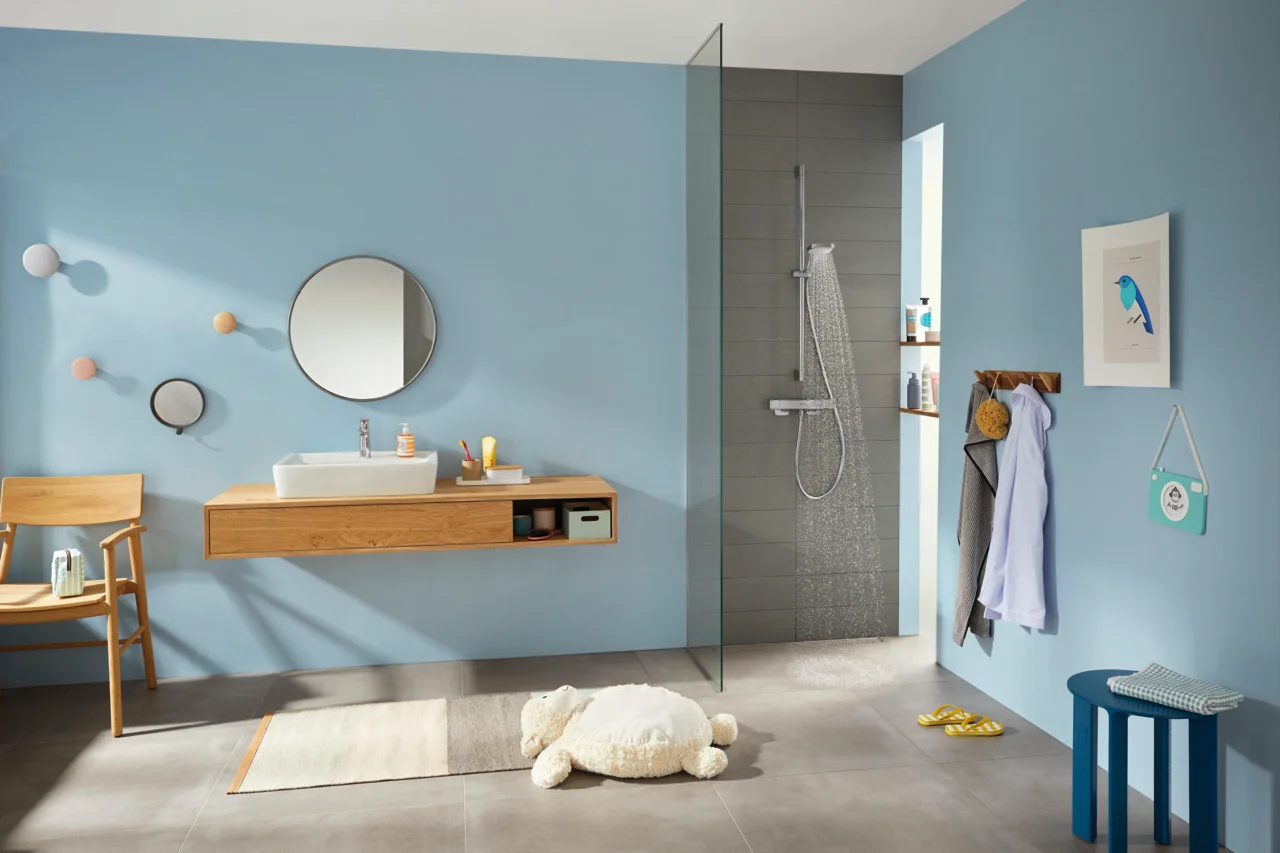 Hansgrohe Handbrause Croma Select E Vario EcoSmart, weiß/chrom, 110 mm Brausekopfgröße, Rain/TurboRain/IntenseRain Strahlarten, QuickClean, max. Durchfluss 8 l/min bei 3 bar Hansgrohe Handbrause Croma Select E Vario EcoSmart, weiß/chrom, 110 mm Brausekopfgröße, Rain/TurboRain/IntenseRain Strahlarten, QuickClean, max. Durchfluss 8 l/min bei 3 bar