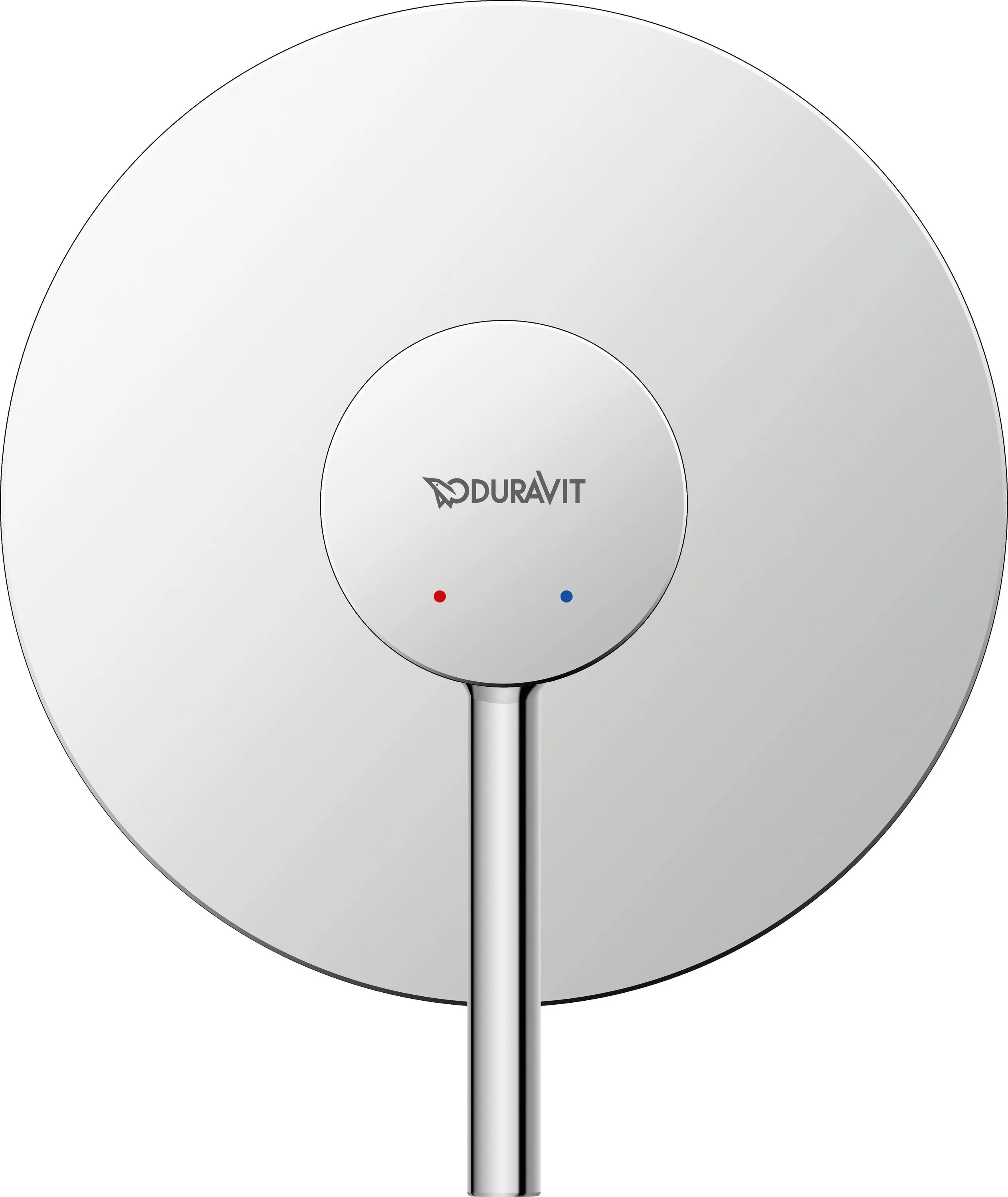 Duravit Einhand-Unterputz-Armatur „Circle“ in Chrom Duravit Einhand-Unterputz-Armatur „Circle“ in Chrom