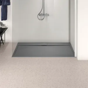 Ideal Standard Duschwanne „UltraFlatSi.life“ 80 × 160 cm in Quarzgrau Ideal Standard Duschwanne „UltraFlatSi.life“ 80 × 160 cm in Quarzgrau