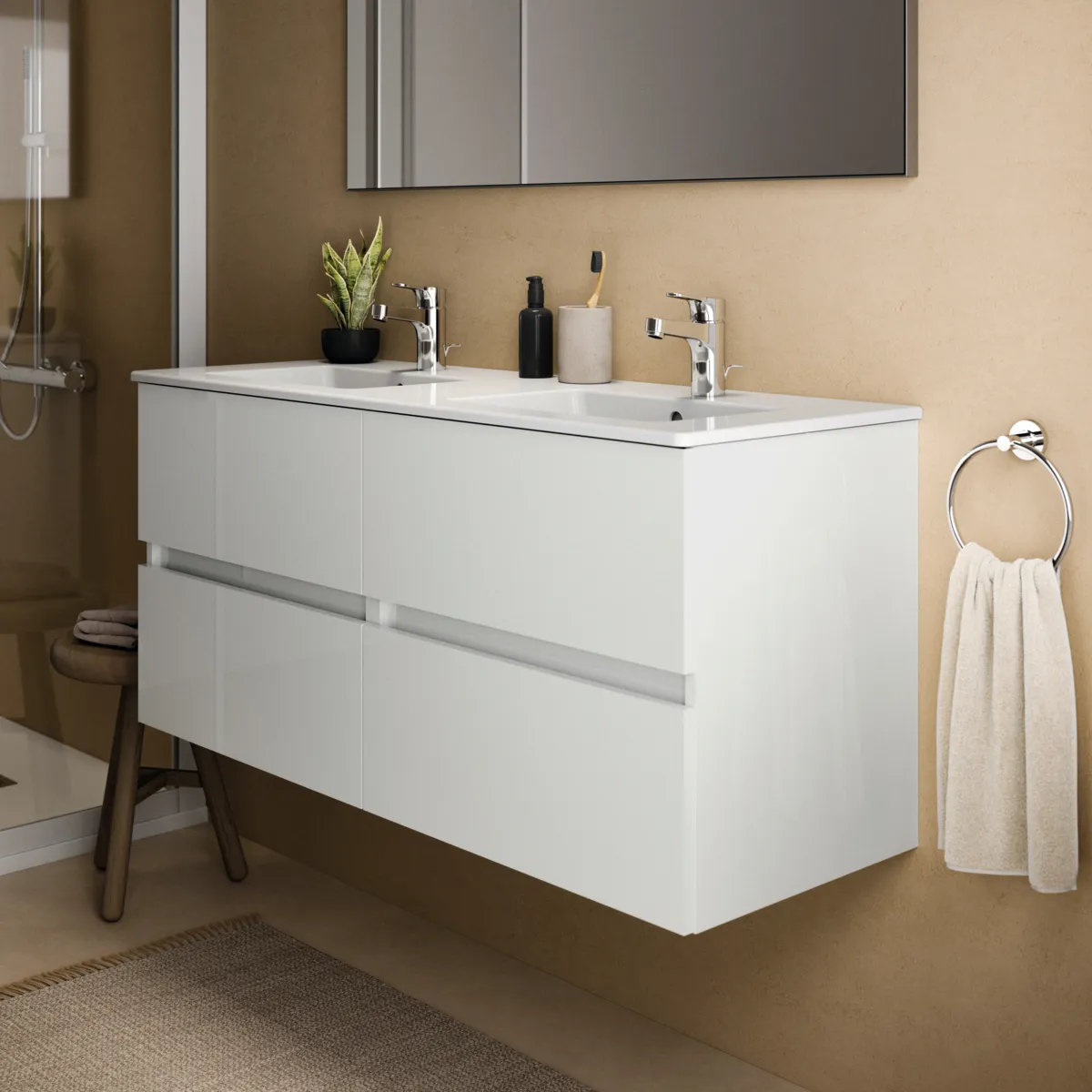 Ideal Standard Waschtischunterschrank „Eurovit+“ 120 × 55 × 44 cm