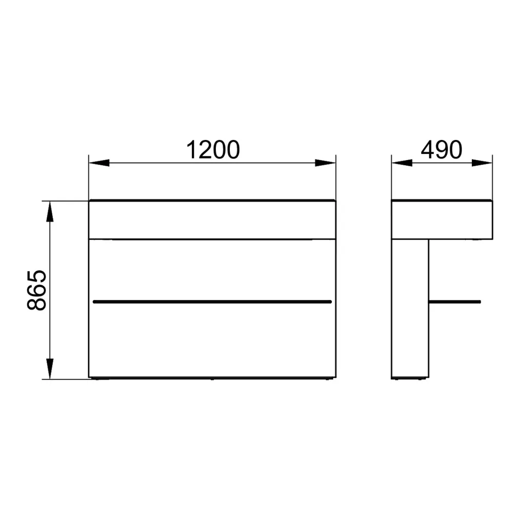 KEUCO Waschtischunterschrank mit Auszug „Edition 11 Art“ Weiß (Glas, satiniert), Weiß (Glas, satiniert), mit Beleuchtung 1200 × 350 × 490 mm KEUCO Waschtischunterschrank mit Auszug „Edition 11 Art“ Weiß (Glas, satiniert), Weiß (Glas, satiniert), mit Beleuchtung 1200 × 350 × 490 mm