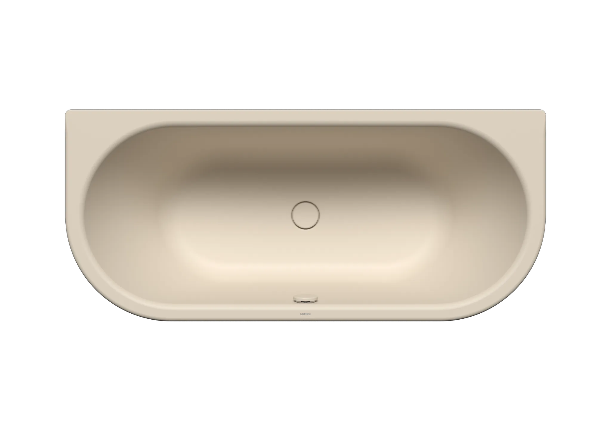 Kaldewei Badewanne „Centro Duo 2“ vorwand 170 × 75 cm mit Überlaufbohrung, in warm beige 20