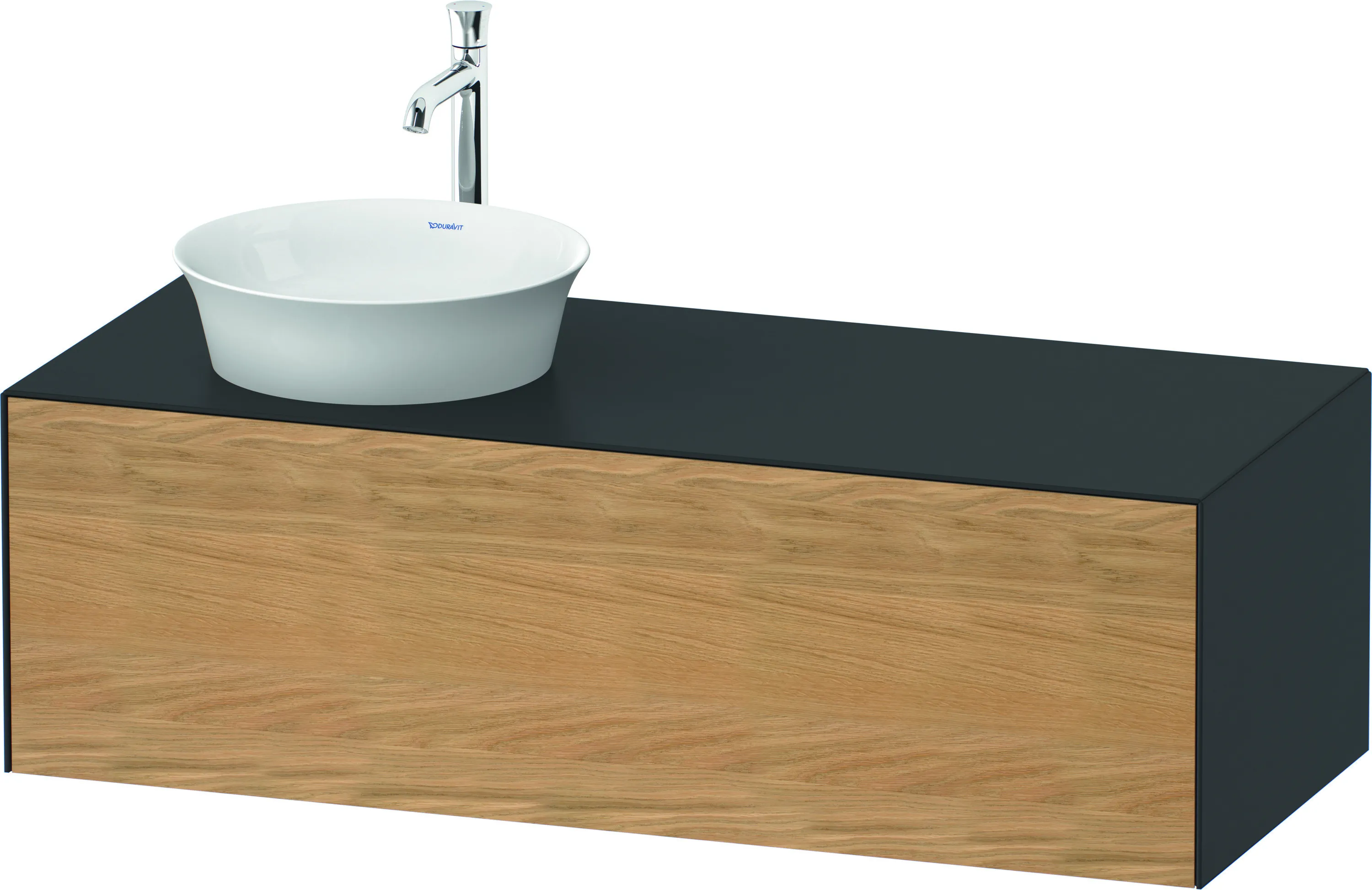 Duravit Waschtischunterschrank wandhängend „White Tulip“ 130 × 40,8 × 55 cm