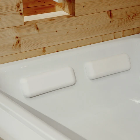 Relax weiß, 2 Stück, Ausstattung / Oberfläche, Badewanne, 330x115x45 mm