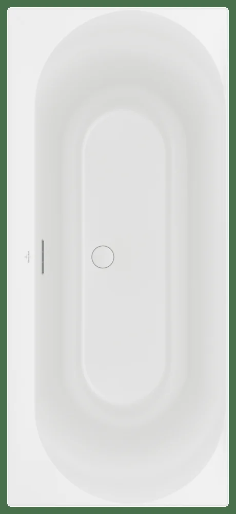 Villeroy & Boch Loop & Friends Badewanne OVAL UBA180LOF2V, 1800 x 800 x 470 mm, Rechteck, Stone White Villeroy & Boch Loop & Friends Badewanne OVAL UBA180LOF2V, 1800 x 800 x 470 mm, Rechteck, Stone White