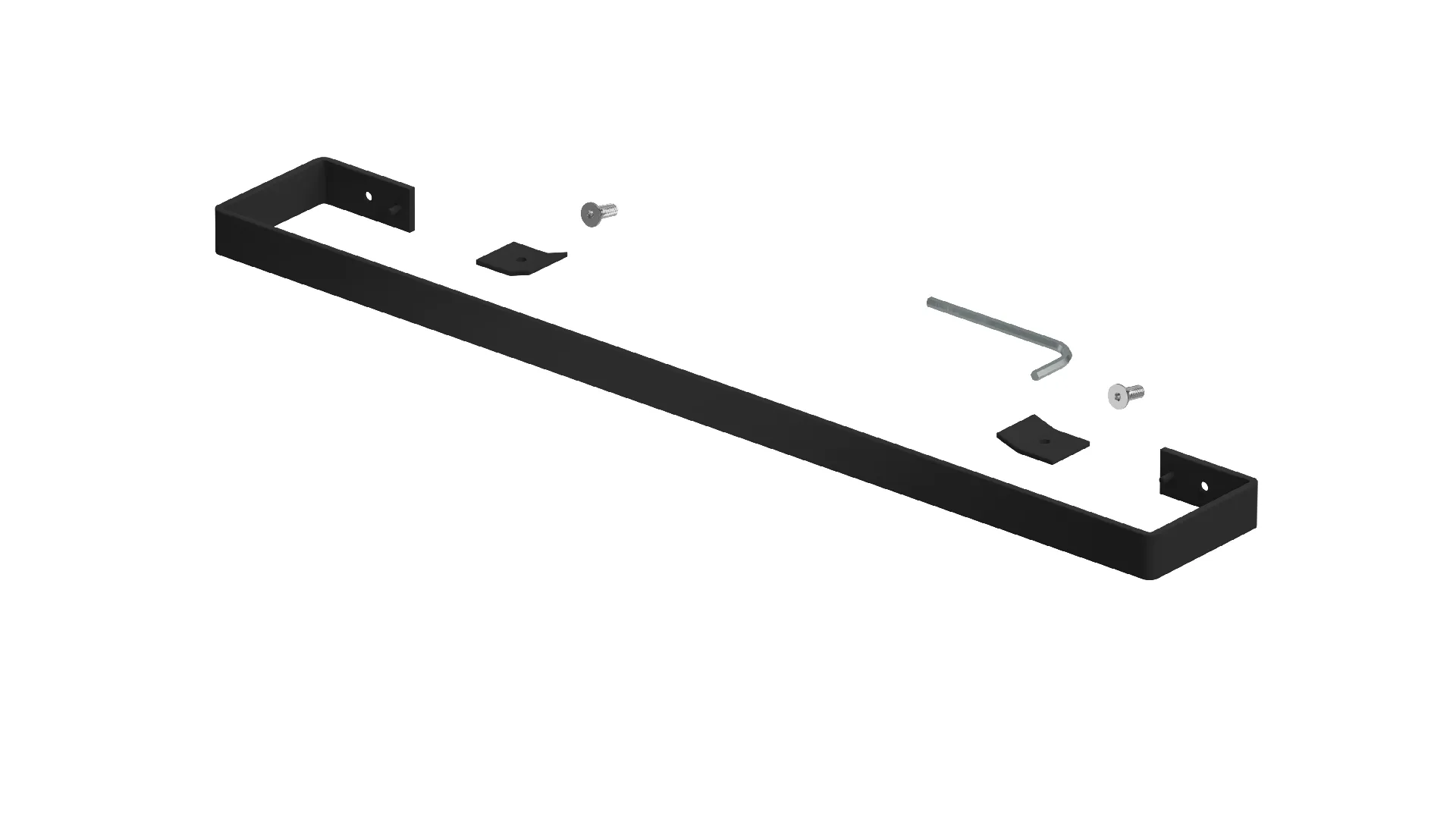 Zubehör Handtuchhalter lackiert f. Fina Lean Bar für L = 500 Zubehör Handtuchhalter lackiert f. Fina Lean Bar für L = 500