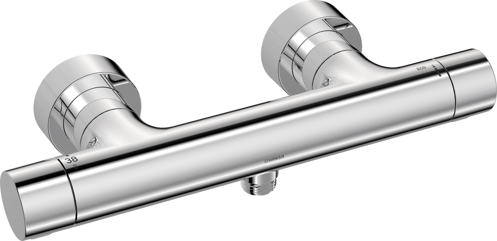 Zweihand-Duscharmatur „Prisma“ in Chrom Zweihand-Duscharmatur „Prisma“ in Chrom