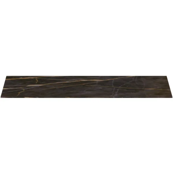 Waschtischplatte Conca, aus Keramik, 1002x373x6mm, Marmor Noir Desir Waschtischplatte Conca, aus Keramik, 1002x373x6mm, Marmor Noir Desir