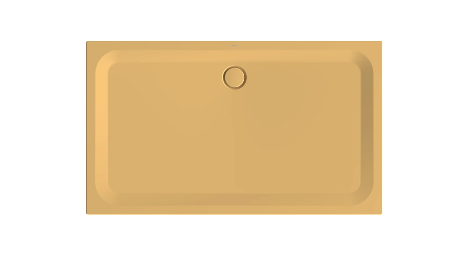 Bette rechteck Duschwanne „BetteUltra“ 1700 × 1000 mm ohne Oberflächenbeschichtung, ohne Oberflächenveredelung, ohne Wannenträger, in Curry