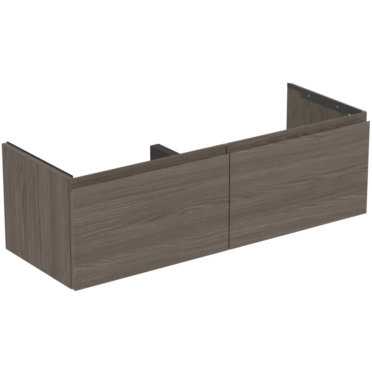 Ideal Standard Möbeldoppel-Waschtischunterschrank Finesse 1200x440x375mm Ulme dunkel