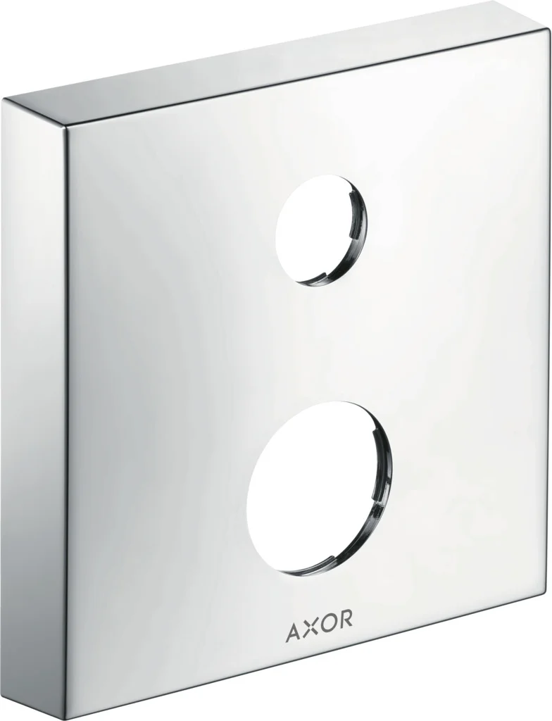 Hansgrohe AXOR Verlängerungsrosette eckig, Chrom, Durchmesser 170 mm, Höhe 33 mm, Metall Hansgrohe AXOR Verlängerungsrosette eckig, Chrom, Durchmesser 170 mm, Höhe 33 mm, Metall