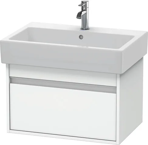 Duravit Waschtischunterschrank wandhängend „Ketho“ 65 × 41 × 44 cm Weiß Matt Duravit Waschtischunterschrank wandhängend „Ketho“ 65 × 41 × 44 cm Weiß Matt