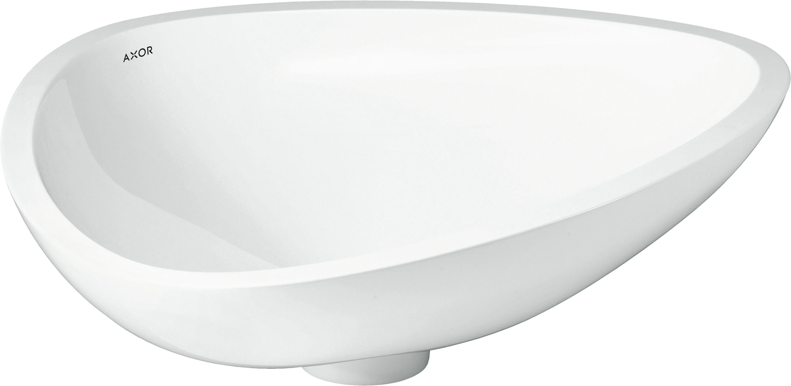 Hansgrohe AXOR Massaud Aufsatzwaschtisch 570x450 mm, weiß Hansgrohe AXOR Massaud Aufsatzwaschtisch 570x450 mm, weiß