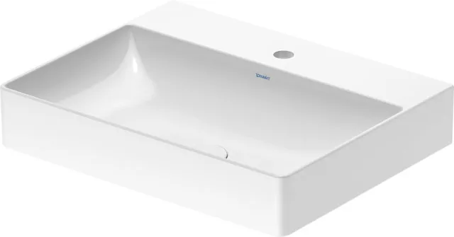 Wandwaschtisch „DuraSquare“, ohne Überlauf, Hahnlochposition mittig Wandwaschtisch „DuraSquare“, ohne Überlauf, Hahnlochposition mittig