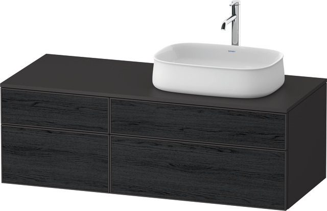 Duravit Waschtischunterschrank wandhängend „Zencha“ 130 × 44,2 × 55 cm