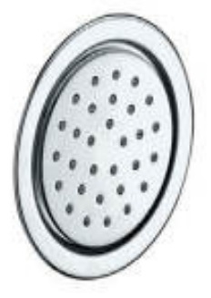 Seitenbrause AqvaShower - schwenkbar - Sicht- und Funktionsteile, Einbaubox - Messing-verchromt Seitenbrause AqvaShower - schwenkbar - Sicht- und Funktionsteile, Einbaubox - Messing-verchromt