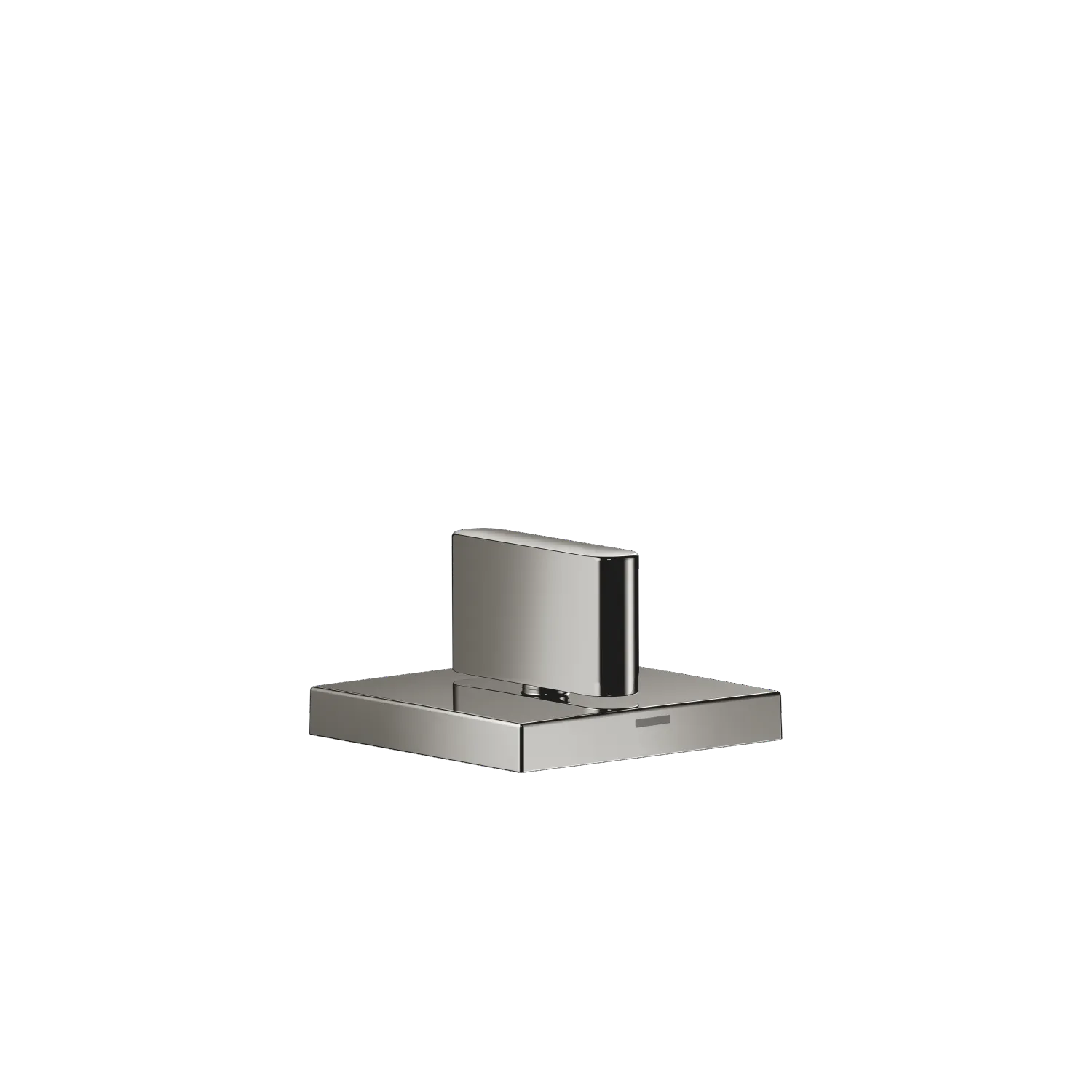 Dornbracht CL.1 Seitenventil linksschließend warm Dark Chrome Bohrungsdurchmesser 32 mm Rosette 60 x 60 mm mit Warmkennzeichnung Dornbracht CL.1 Seitenventil linksschließend warm Dark Chrome Bohrungsdurchmesser 32 mm Rosette 60 x 60 mm mit Warmkennzeichnung