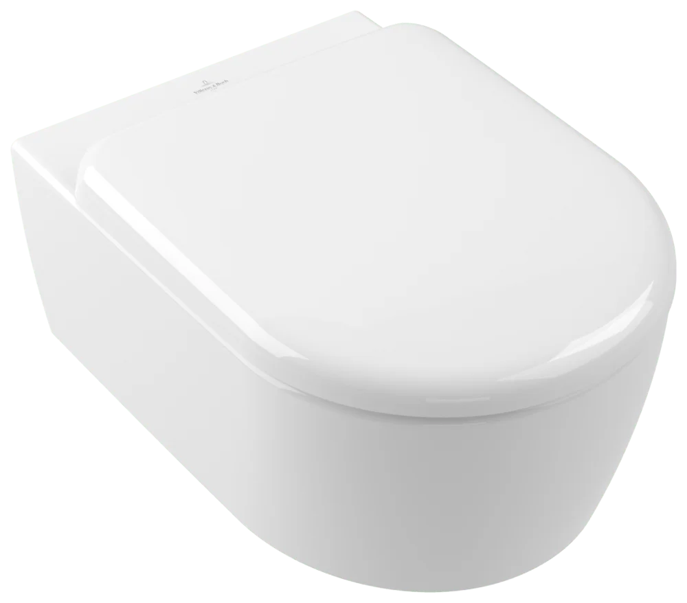 Villeroy & Boch Skyla WC-Set 370x530mm oval, weiß Alpin, wandhängend mit TwistFlush-Technologie Villeroy & Boch Skyla WC-Set 370x530mm oval, weiß Alpin, wandhängend mit TwistFlush-Technologie