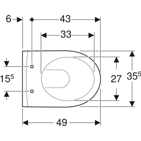 Wand-Tiefspül-WC „iCon XS“ geschlossene Form 