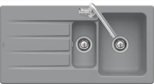 Villeroy & Boch Einbau-Küchenspülbecken „Architectura“ 60 XR 1000 × 510 × 220 mm in Snow White