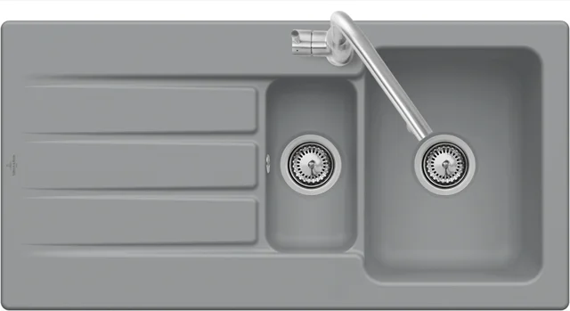Villeroy & Boch Architectura 60 XR Einbauspüle, 1000 x 510 mm, Snow White CeramicPlus