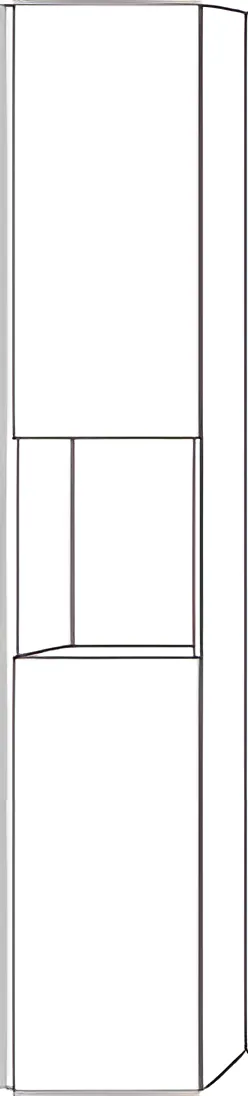 Sanipa Hochschrank „3way“ 300 × 1700 × 345 mm Anschlag rechts, in Eiche Nordic, Anschlag rechts Sanipa Hochschrank „3way“ 300 × 1700 × 345 mm Anschlag rechts, in Eiche Nordic, Anschlag rechts