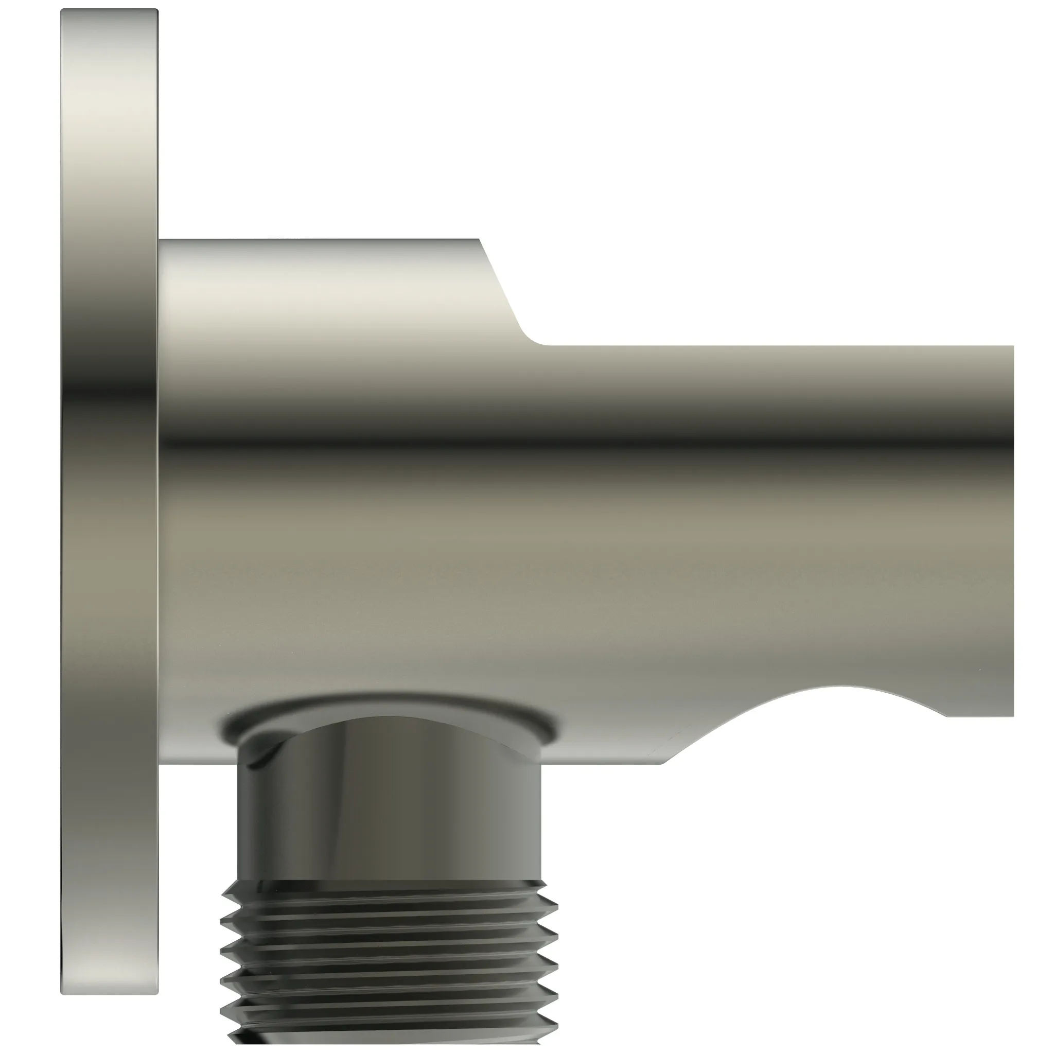 Ideal Standard Idealrain Atelier Wandhalter mit runder Rosette, G1⁄2, Silver Storm