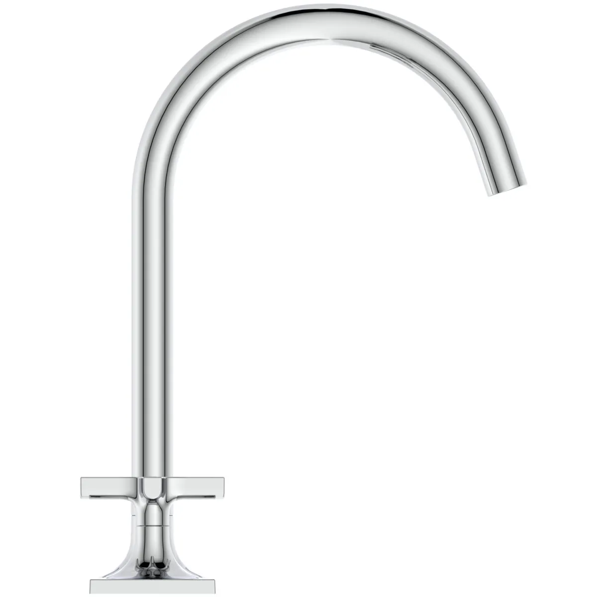 Ideal Standard Waschtischarmatur Joy Neo ohne Ablaufgarnitur, Ausladung 168mm, Kreuzgriffe, Chrom Ideal Standard Waschtischarmatur Joy Neo ohne Ablaufgarnitur, Ausladung 168mm, Kreuzgriffe, Chrom