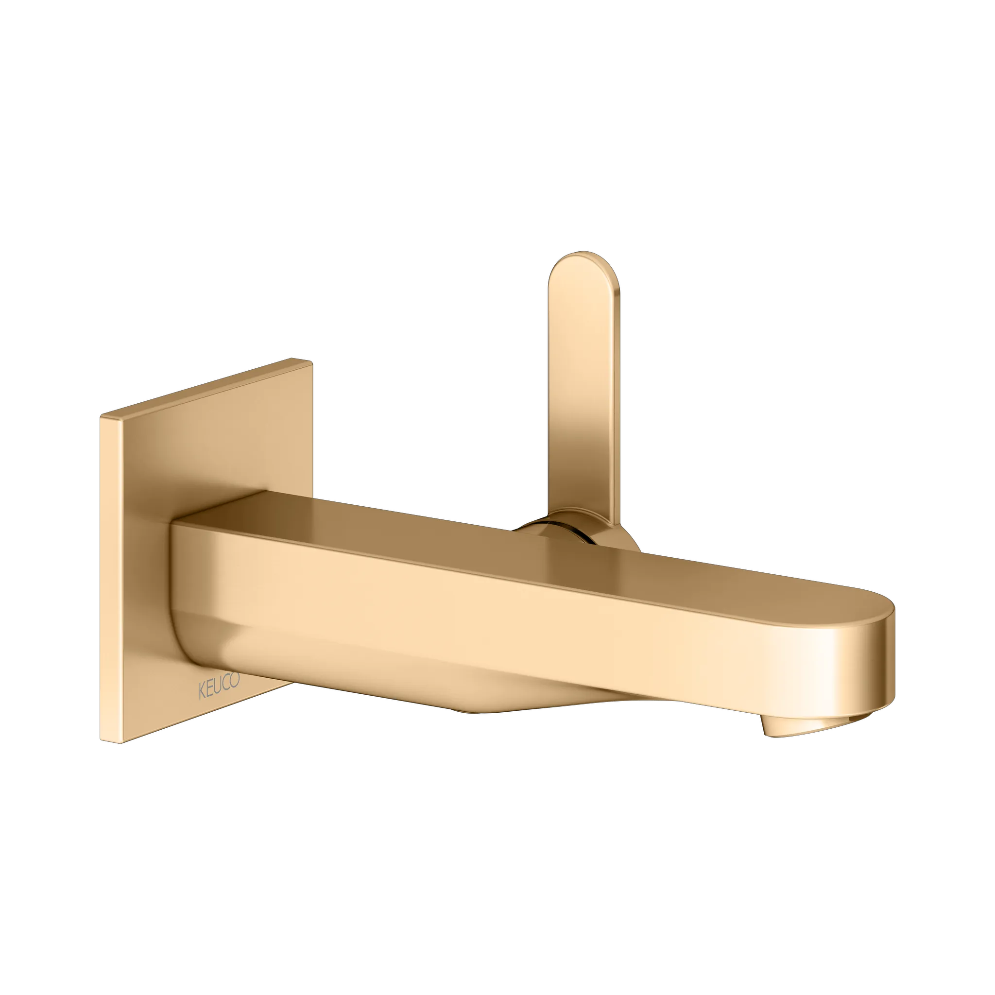 IXMO Einhebel-Waschtischmischer UP Ausladung 165 mm/IXMO Flat Messing geb.