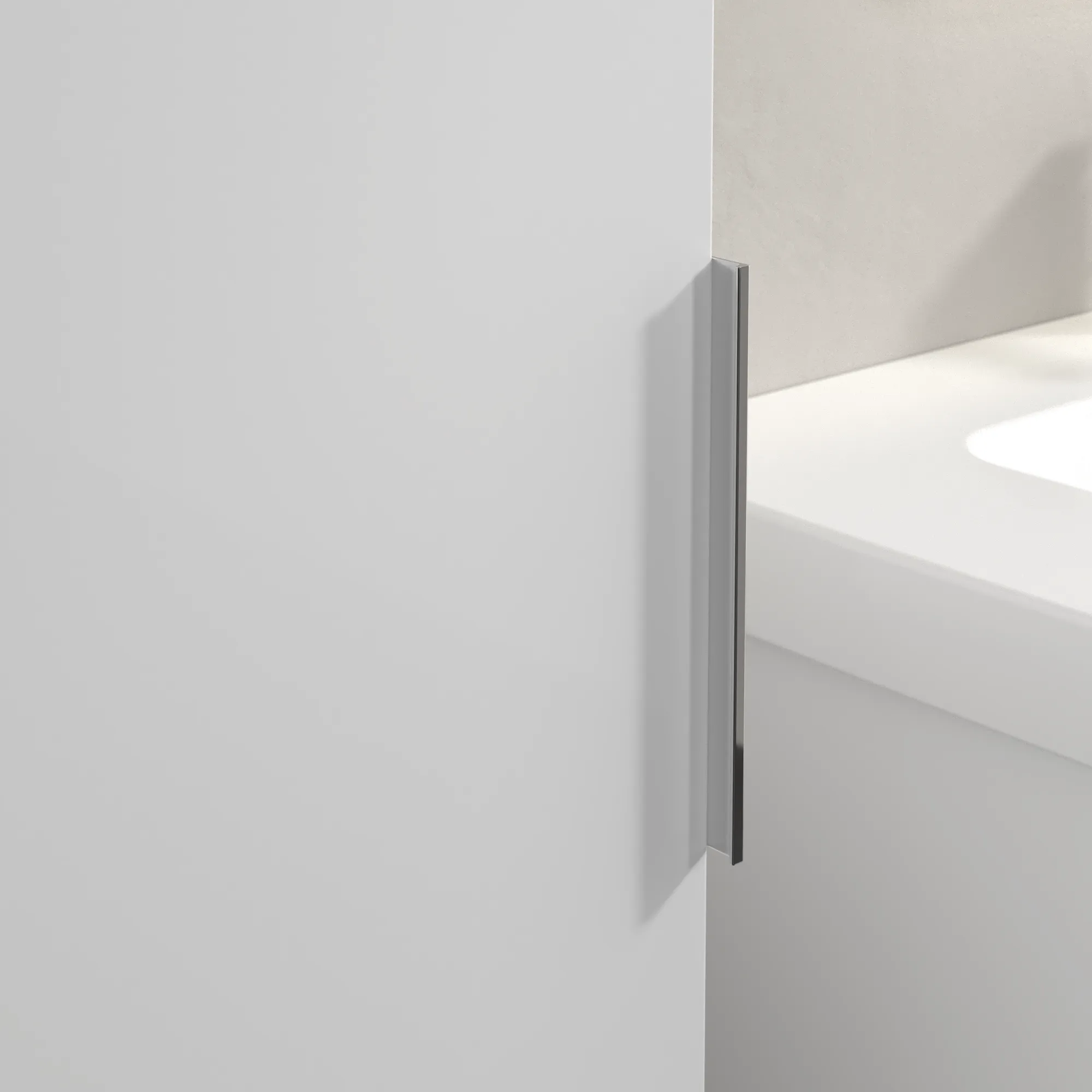 Villeroy & Boch Hochschrank „Architectura“ 35 × 140 cm White, Anschlag links Villeroy & Boch Hochschrank „Architectura“ 35 × 140 cm White, Anschlag links