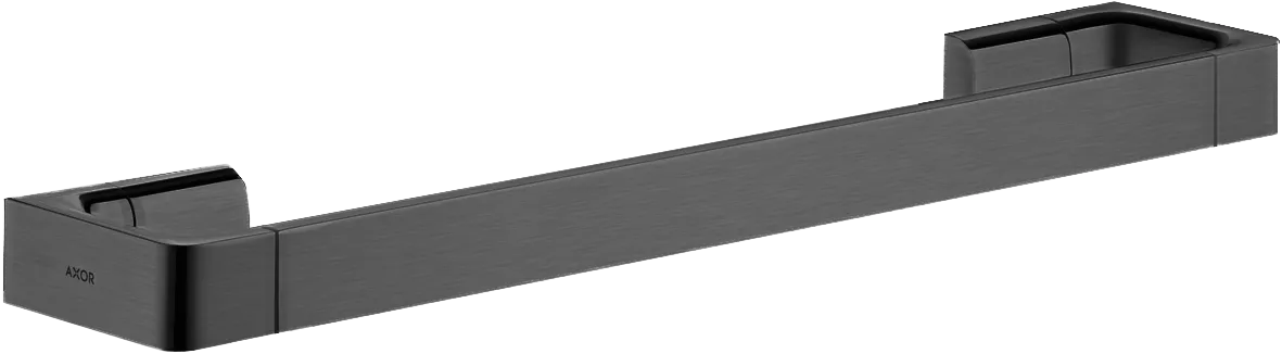 Hansgrohe AXOR Universal Softsquare Duschtürgriff 444mm Brushed Black Chrome Hansgrohe AXOR Universal Softsquare Duschtürgriff 444mm Brushed Black Chrome