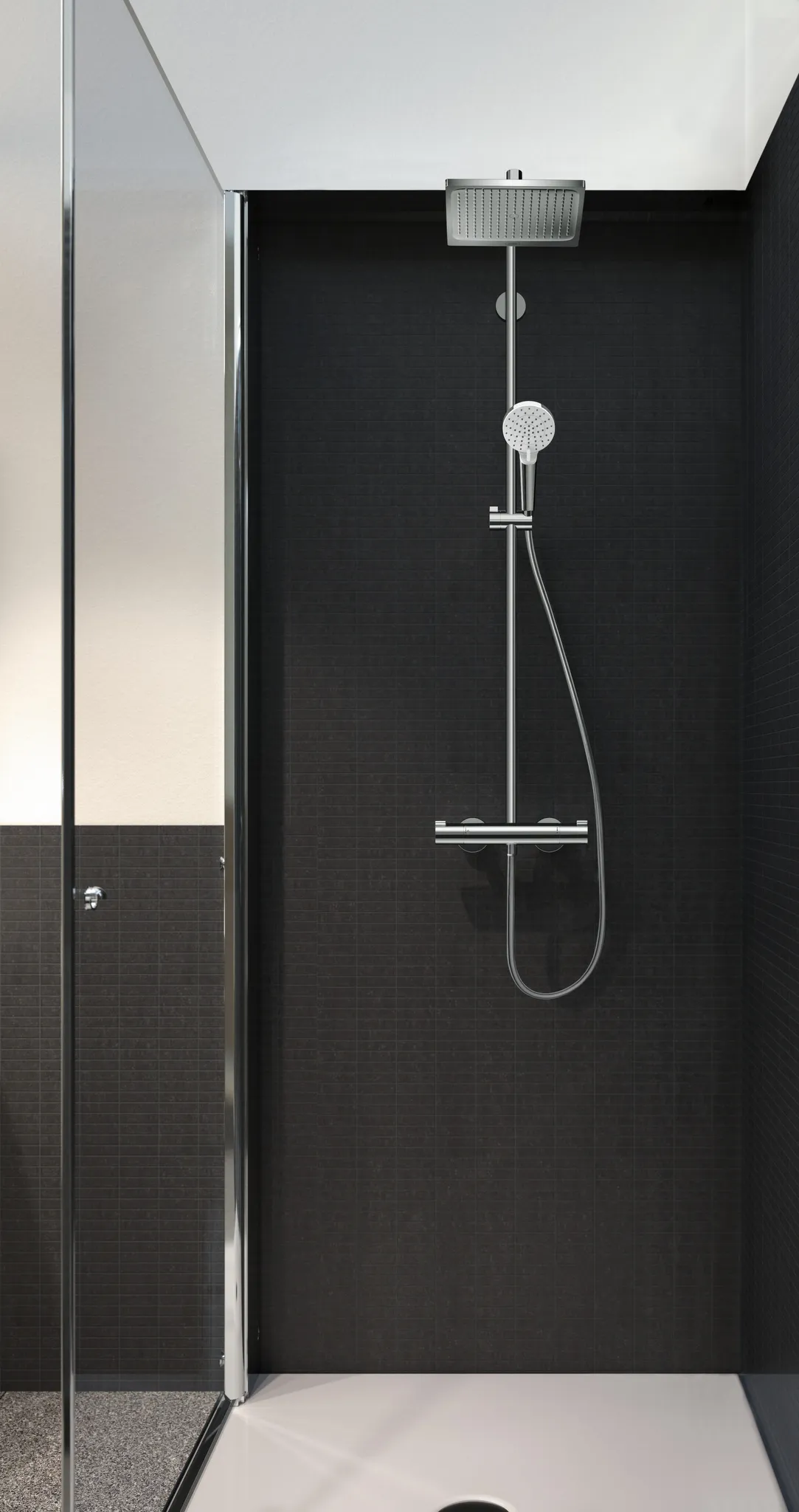 Showerpipe Crometta E 240 chrom Showerpipe Crometta E 240 chrom