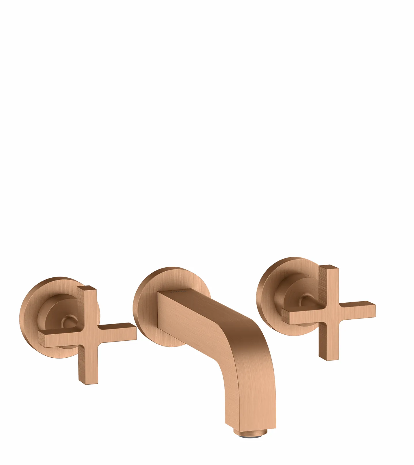 Hansgrohe AXOR Citterio 3-Loch Waschtischarmatur Unterputz, Brushed Bronze Hansgrohe AXOR Citterio 3-Loch Waschtischarmatur Unterputz, Brushed Bronze
