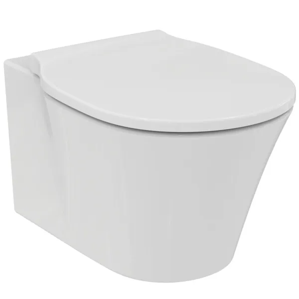Wand-WC-Kombipaket Connect Air Randlos mit WC-Sitz Softclosing 365x540mm Weiß Wand-WC-Kombipaket Connect Air Randlos mit WC-Sitz Softclosing 365x540mm Weiß