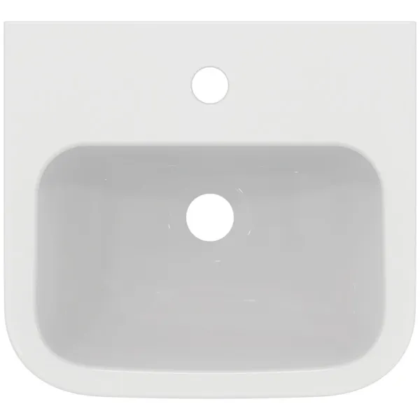 Waschbecken „Contour21“ 40 × 36,5 × 17,7 cm, Hahnlochposition mittig Waschbecken „Contour21“ 40 × 36,5 × 17,7 cm, Hahnlochposition mittig