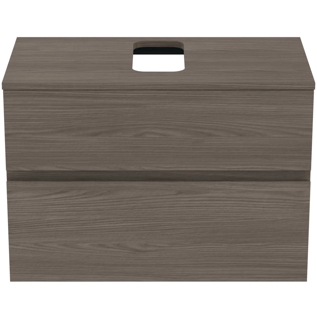 Ideal Standard Waschtischunterschrank „Finesse“ 80,2 × 55,8 × 44 cm Ulme dunkel Ideal Standard Waschtischunterschrank „Finesse“ 80,2 × 55,8 × 44 cm Ulme dunkel
