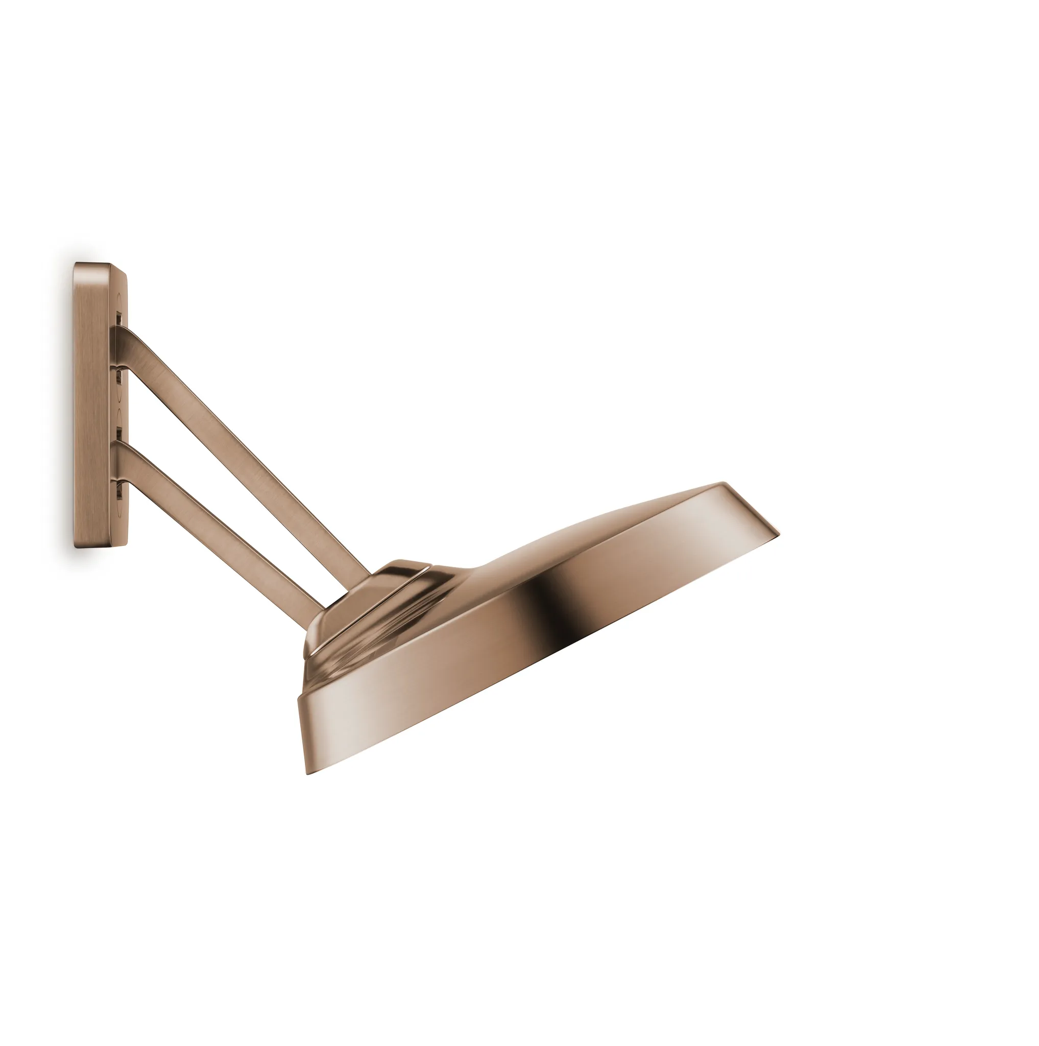 Hansgrohe AXOR ShowerSphere Kopfbrause 370/220 mm, 2-Jet mit beweglichem Brausearm, Brushed Bronze Hansgrohe AXOR ShowerSphere Kopfbrause 370/220 mm, 2-Jet mit beweglichem Brausearm, Brushed Bronze