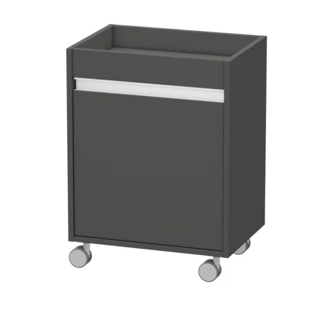 Duravit Rollcontainer „Ketho“ 50 × 67 × 36 cm Graphit Matt Duravit Rollcontainer „Ketho“ 50 × 67 × 36 cm Graphit Matt