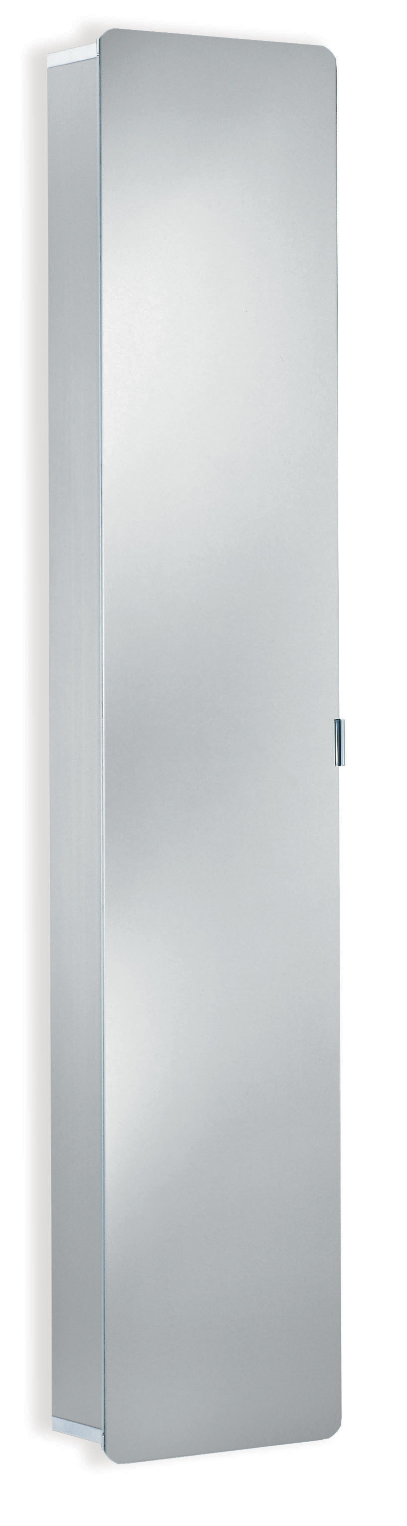 HSK Spiegelschrank aus Aluminium „ASP Softcube LED“ Hochschrank 35 × 175 × 17 cm 