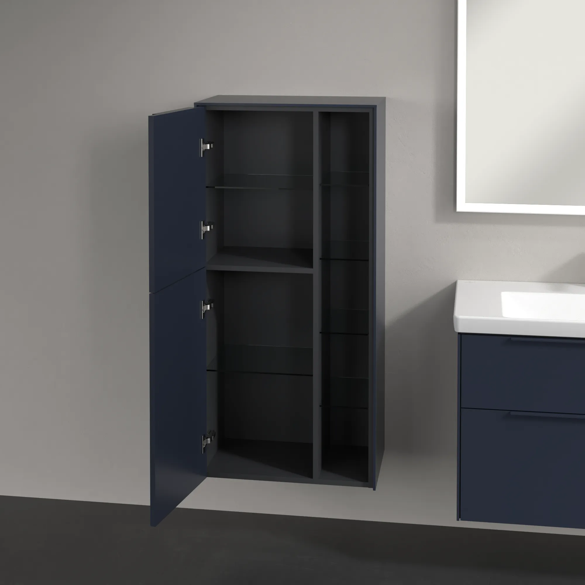 Villeroy & Boch Subway 3.0 Mittelschrank C59802, 574x1200x362mm, links Anschlag