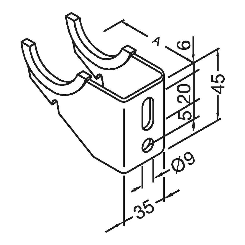 Zubehör Wandkonsole K71 Sonder-Lack, für Excelsior